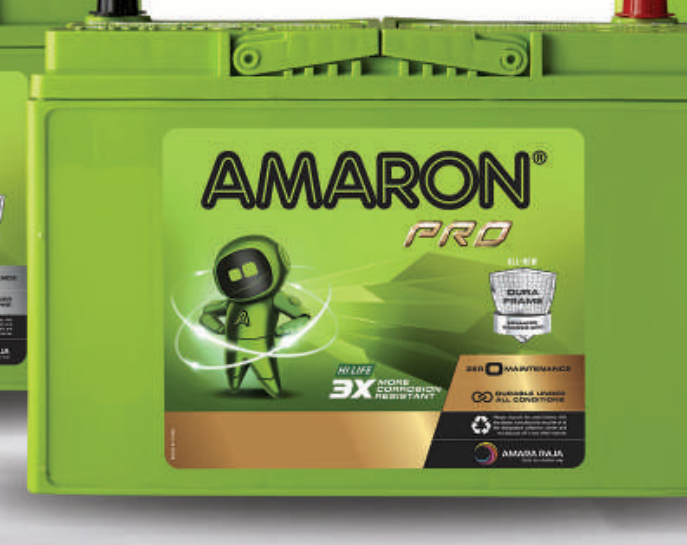 Aki mobil Amaron 60L/R — aki Amaron tukar tambah, pasang di lokasi oleh Montirqu.id