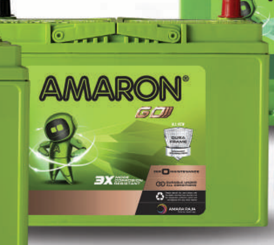 Aki mobil Amaron NS 40R/L — aki Amaron tukar tambah, pasang di lokasi oleh Montirqu.id